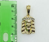 Plated Jesus 2mm Rope/Braided Chain Necklace