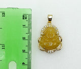 Plated Dainty Buddha 2mm Rope/Braided Chain Necklace