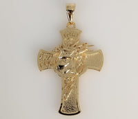 Plated Jesus Cross Pendant