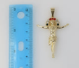 Plated Cross 4mm Star Chain Necklace