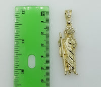 Plated Saint Jude Thaddaeus Pendant