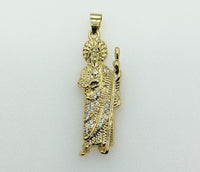 Plated Saint Jude Thaddaeus Pendant