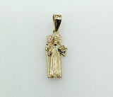 Plated Dainty Saint Benedict Pendant