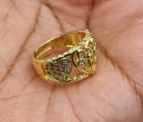 Plated Adjustable Virgin Mary Ring