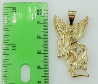 Plated Archangel Saint Michael Pendant