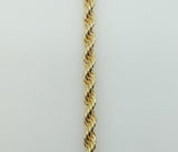 Plated 5mm Rope Braided Chain