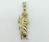 Plated Saint Jude Thaddaeus Pendant