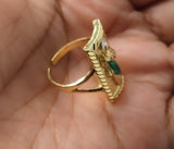 Plated Multicolor Saint Jude Adjustable Ring