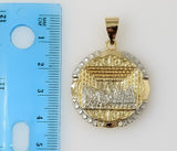 Plated Multicolor The Last Supper 5mm Figaro Chain Necklace