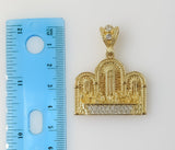 Plated The Last Supper 5mm Figaro Chain Necklace