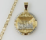 Plated Multicolor The Last Supper 4mm Star Chain Necklace