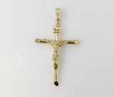 Plated Large Cross Pendant