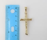 Plated Cross 3mm Rope/Braided Chain Necklace