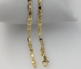 Plated 3mm Flat Mariner Anchor Chain