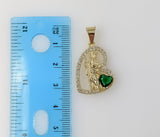 Plated Dainty Saint Jude 14K 3mm Cuban Chain Necklace