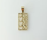 Plated Elephant Pendant