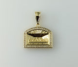 Plated Dainty The Last Supper Pendant Minimalist Religious Charm