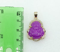 Plated Dainty Mini Buddha Pendant