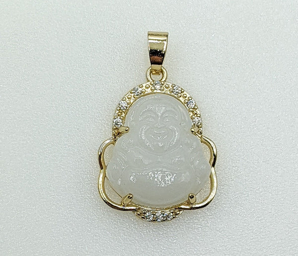 Plated Dainty Mini Buddha Pendant