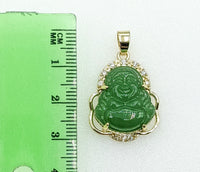 Plated Dainty Mini Buddha Pendant