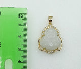 Plated Dainty Mini Buddha Pendant