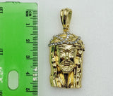 Plated Jesus Pendant