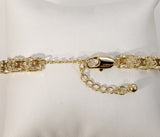 Plated Virgin Mary Adjustable Bracelet