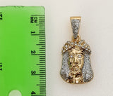 Plated Jesus Pendant