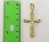 Plated Cross Pendant