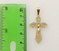 Plated Cross Pendant