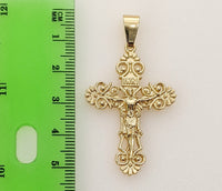 Plated Cross Pendant