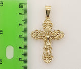 Plated Cross Pendant