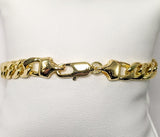 Plated Multicolor Virgin Mary Bracelet