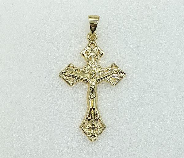 Plated Cross Pendant