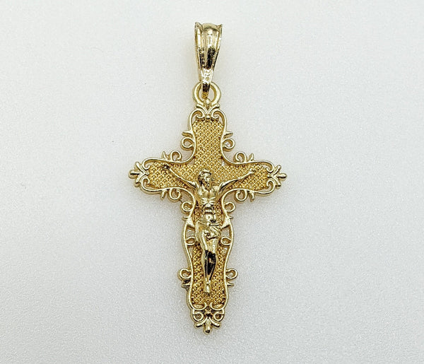 Plated Cross Pendant