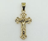 Plated Cross Pendant