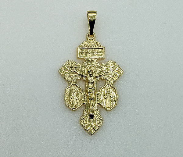 Plated Cross Pendant