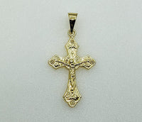 Plated Cross Pendant