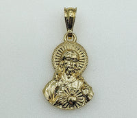 Plated Sacred Heart of Jesus Pendant