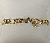 Plated Tri-Color Saint Jude Bracelet
