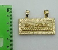 Plated The Last Supper Bar Pendant