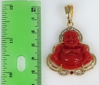 Plated Buddha Pendant