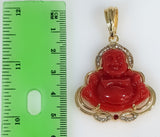 Plated Buddha Pendant