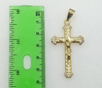 Plated Cross Pendant