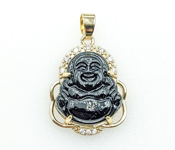 Plated Dainty Mini Buddha Pendant