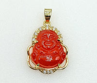 Plated Dainty Mini Buddha Pendant