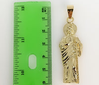 Plated Saint Jude Thaddaeus Pendant