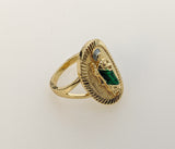 Plated Multicolor Saint Jude Ring