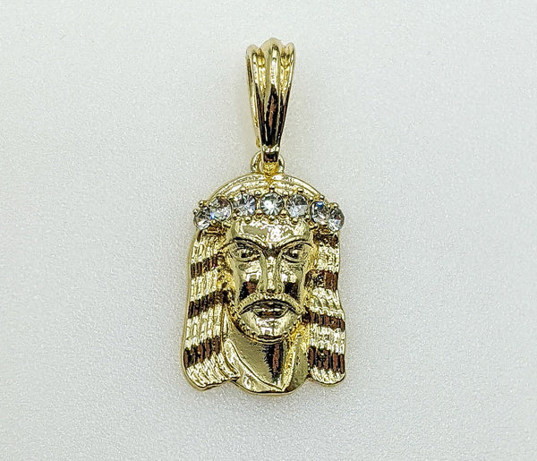 Plated Jesus Pendant