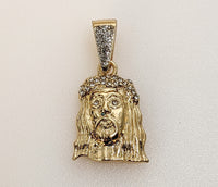 Plated Jesus Pendant